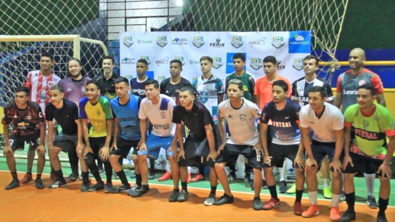 Diamantino intensifica treinamentos com foco nas competições estaduais de futsal
