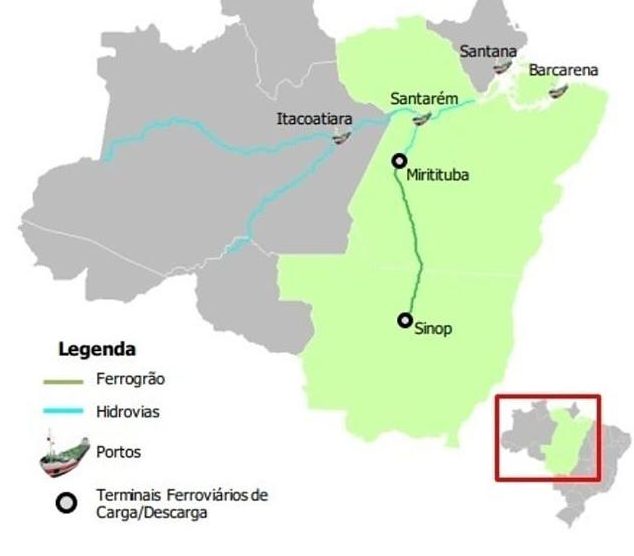 Ferrogrão pode gerar economia de R$ 19 bilhões no custo do frete, avalia secretário de Transportes