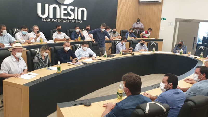 Prefeitos de Sinop, Lucas, Mutum, Sorriso e demais cobram concessionária para melhorias da 163