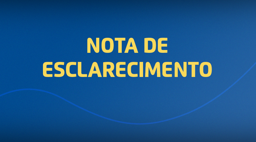 NOTA DE ESCLARECIMENTO
