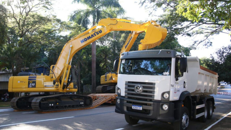 Prefeitura destina R$ 23 milhões para caminhões, tratores, máquinas e outros veículos em Sorriso