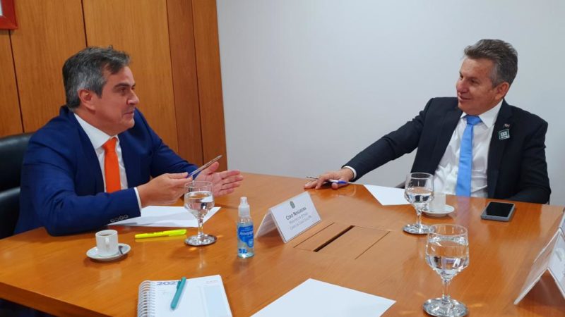Ministro garante a governador “segurança jurídica total” para Ferrovia Estadual