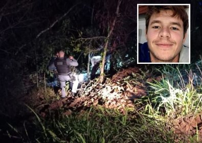 Jovem desaparece e é encontrado morto em ribanceira em MT