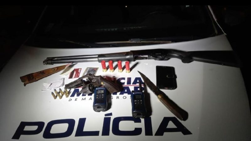 PM prende quadrilha e apreende armas de fogo após sequestro e tortura à mulher em Sinop