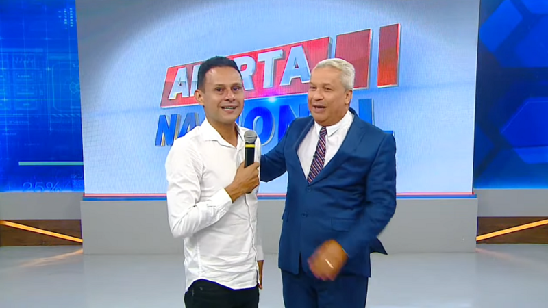 Jornalista de Sorriso participa do Alerta Nacional com Sikeira Jr.