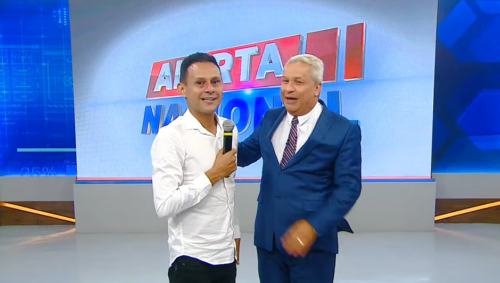 Jornalista de Sorriso participa do Alerta Nacional com Sikeira Jr.