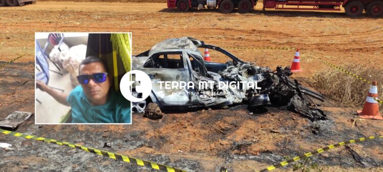 Morador de Lucas do Rio Verde é a vítima que morreu carbonizada ontem na BR-163