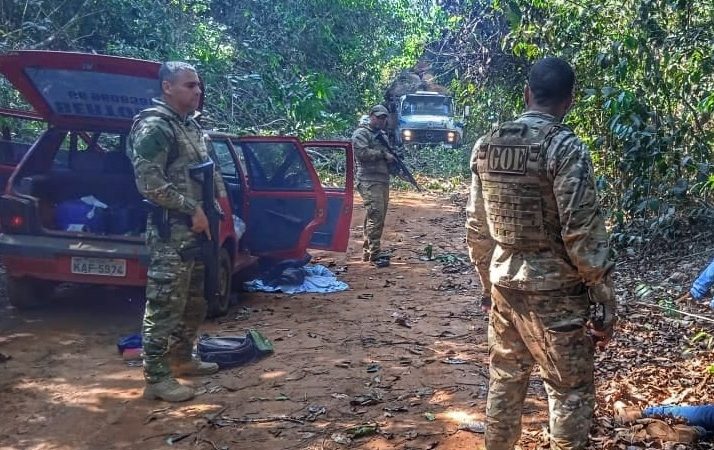 Polícia Civil prende dois com arma de fogo e munições na zona rural do município de Feliz Natal