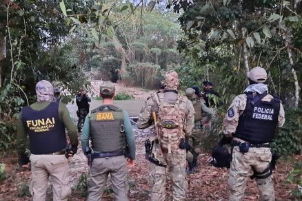 PF faz nova operação contra garimpeiros ilegais em área indígena