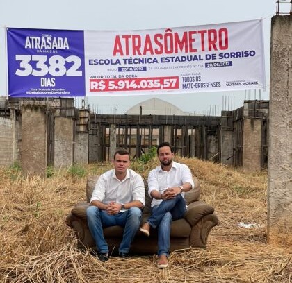 Escola Técnica de Sorriso parada há mais de  10 anos, terá edital lançado em outubro após cobranças do Deputado Ulysses e Vereador Diogo Kriguer