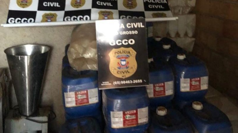 Polícia apreende 12 toneladas de agrotóxico roubado e falsificado