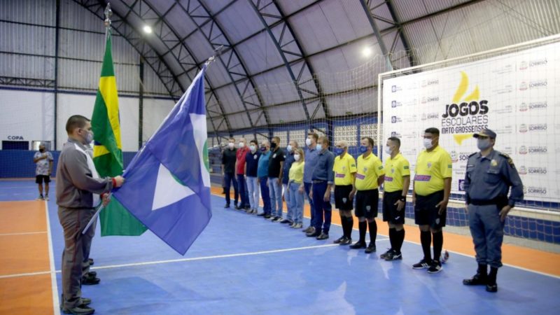Sorriso dá início aos Jogos Escolares Mato-Grossenses
