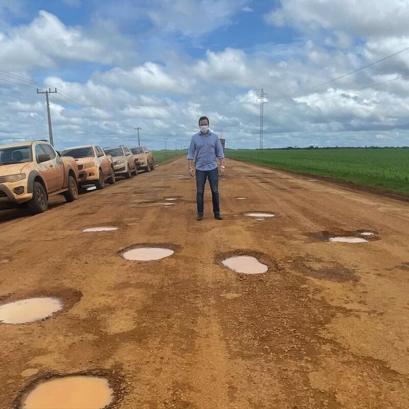 Após fiscalização do Deputado Ulysses Moraes trecho da MT-448 vai receber pavimentação asfáltica