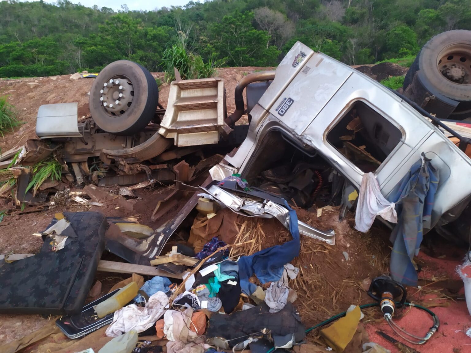 Motorista morre após acidente na BR-163 em Guarantã do Norte