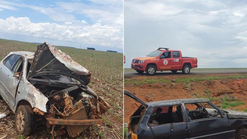 Homem bate em veículo do atual namorado da ‘ex’ causando morte dos dois
