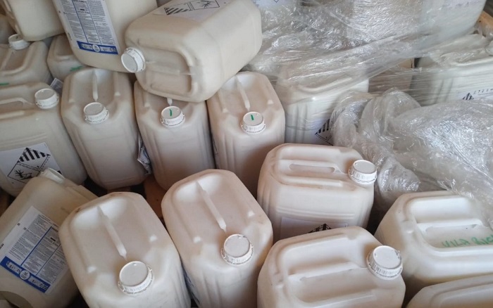 PRF recupera carga de agrotóxicos na cidade de Sinop-MT