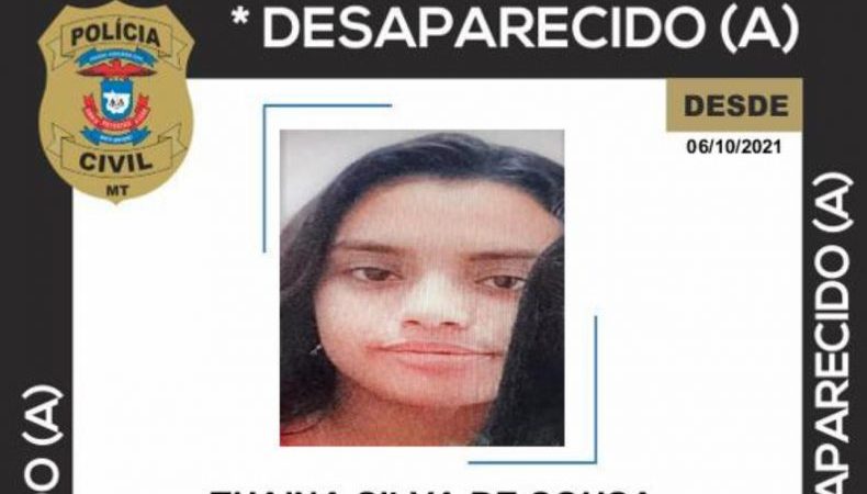 Polícia de Sorriso procura adolescente de 13 anos desaparecida