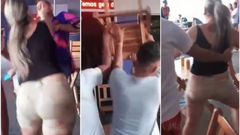Jornalista se envolve em terceira confusão, após ser presa duas vezes na Praça Popular em Cuiabá