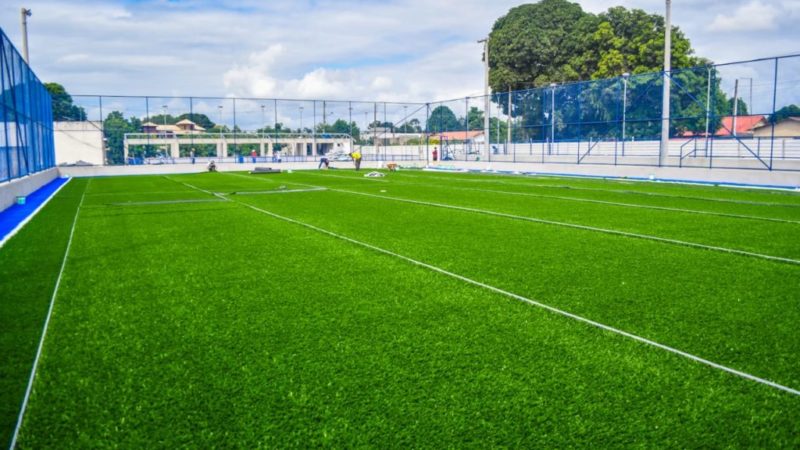 Primaverinha: substituição de campo de areia por grama sintética é solicitada por Vereador Diogo Kriguer