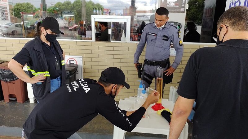 Ação conjunta flagra revenda de gás operando ilegalmente em Sorriso