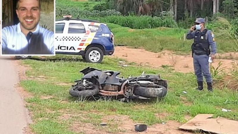 Aluno de Agronomia e empresário morrem em acidente de moto
