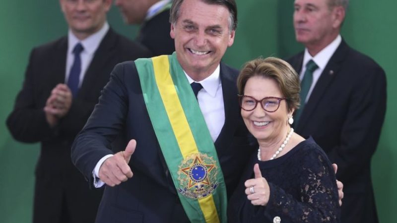 Ministra da Agricultura Tereza Cristina deve está em Sorriso para lançamento da Safra 2021/2022