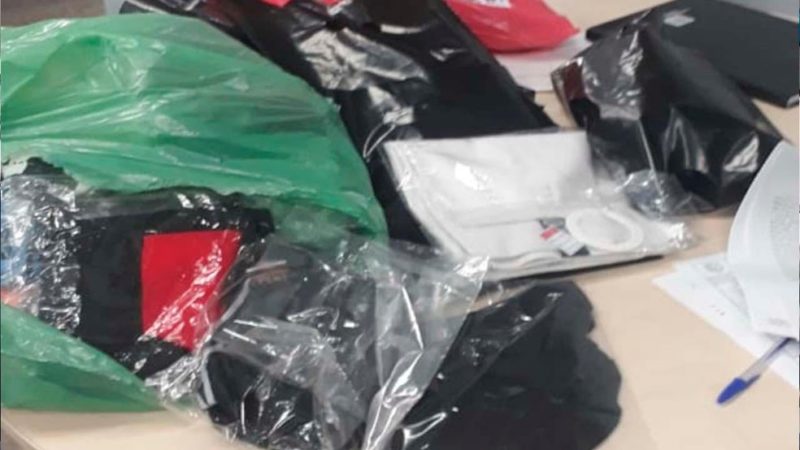 Sorriso: PM localizar mais roupas furtada de lojas arrombadas
