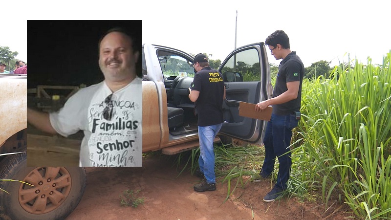 URGENTE: Proprietário de Lotérica é assassinado ao chegar em chácara na cidade de Sorriso, a vitima foi identificada como Pedro Rossi Neto de 46 anos