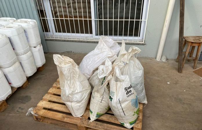 Ação integrada apreende grande quantidade de defensivos agrícolas na zona rural de Sorriso