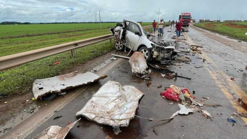 Polícia irá investigar causas do acidente em acidente na BR-163 em Lucas do Rio Verde, rodovia segue liberada (ATUALIZADO)