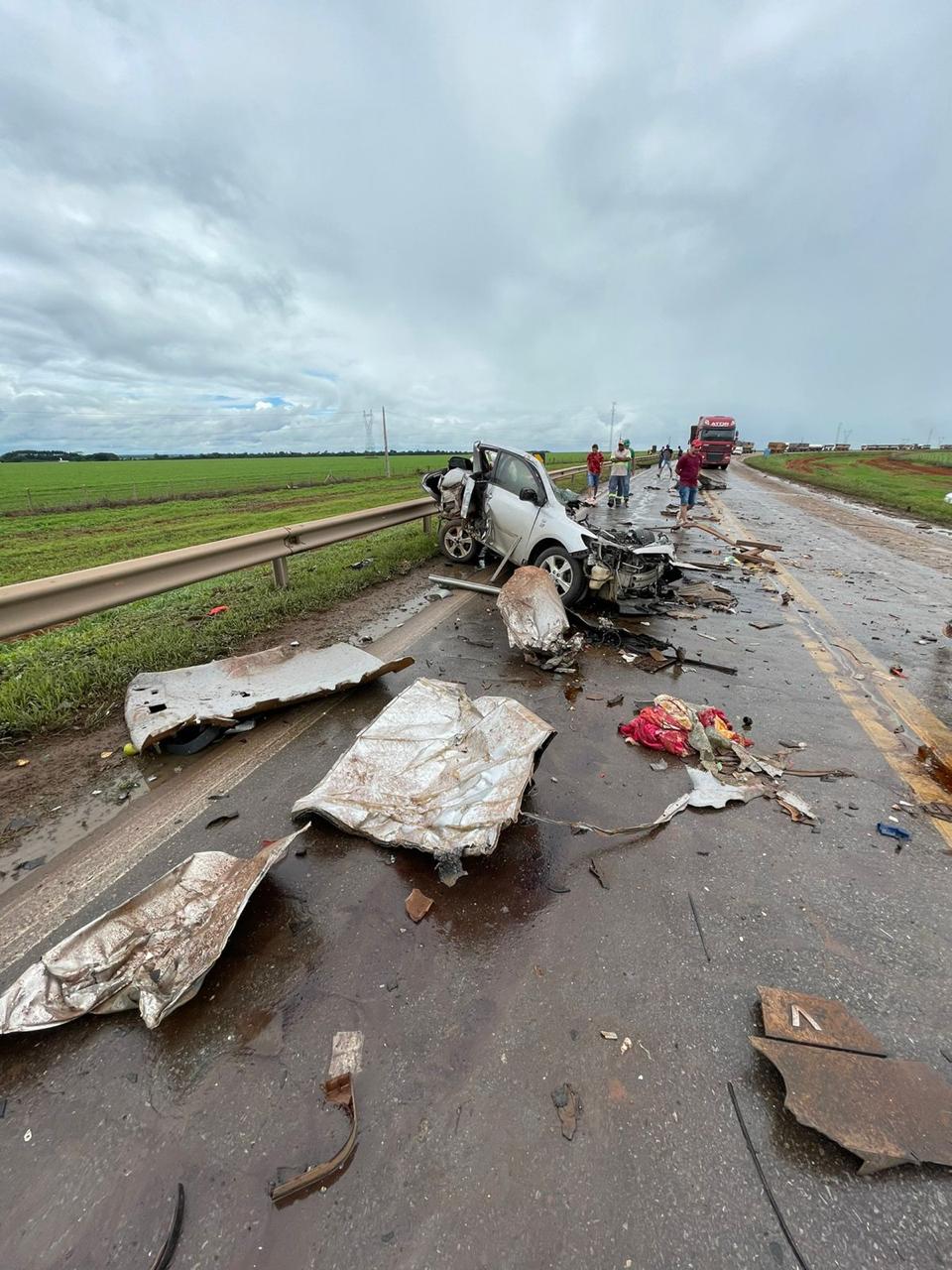 Polícia irá investigar causas do acidente em acidente na BR-163 em Lucas do Rio Verde, rodovia segue liberada (ATUALIZADO)