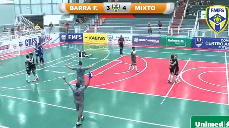 SORRISO HORNETS/X-10/MIXTO VENCE BARRA FUTSAL EM JOGO ELETRIZANTE E SE CLASSIFICA PARA AS FINAIS DA COPA CENTRO AMÉRICA DE FUTSAL