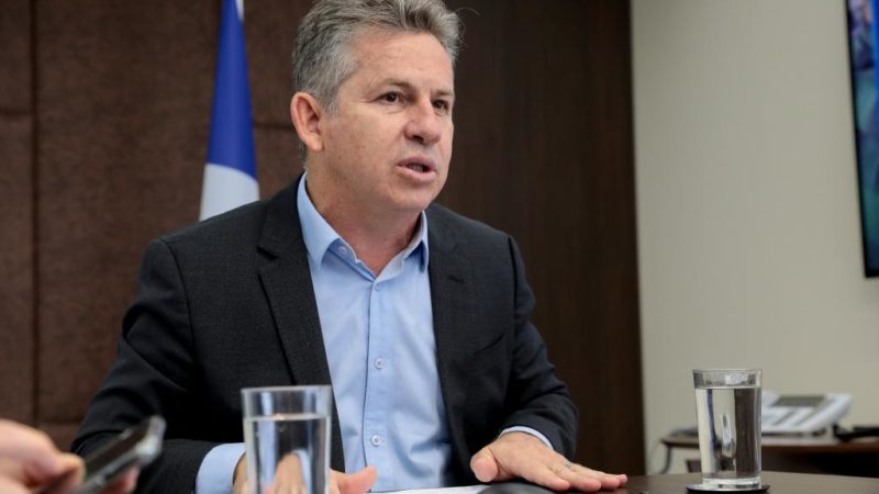 Mauro Mendes lança pavimentação na rodovia MT-443 e 487 entre Sinop e Sorriso