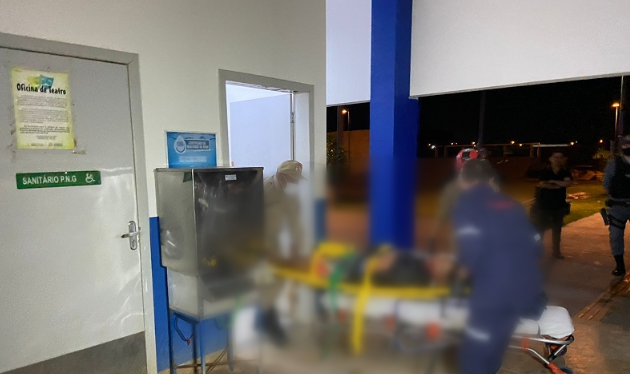 Sorriso: Homem é perseguido e baleado em banheiro do Cras Novos Campos; VEJA O MOMENTO DO SOCORRO