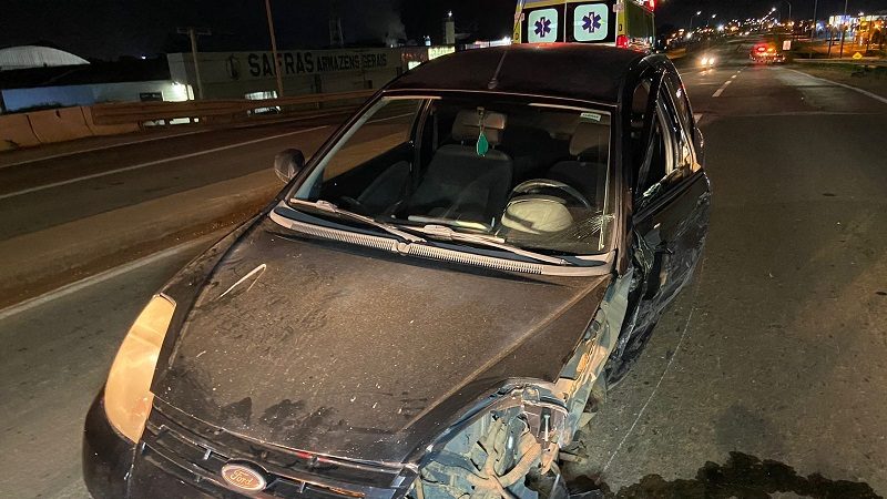 Sorriso: Homem é preso após dirigir na contramão e atingir veículo, condutor possuía passagem de homicídio