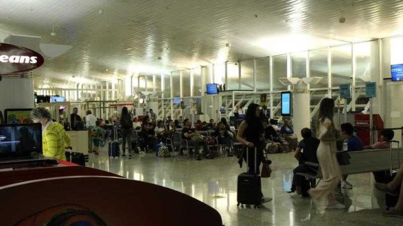 Arma de Policial dispara no Aeroporto Marechal Rondon em MT antes de embarque